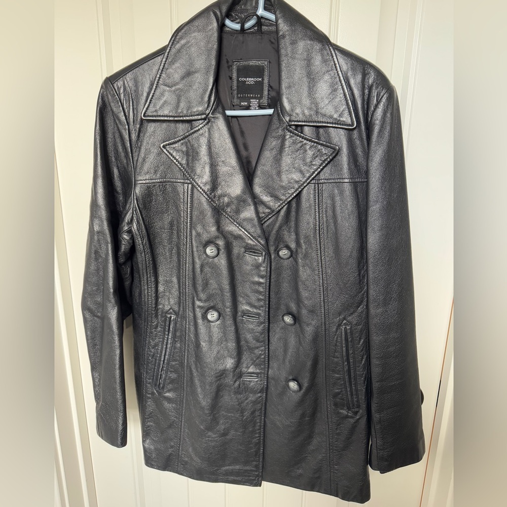 Colebrook & Co Black Leather Jacket